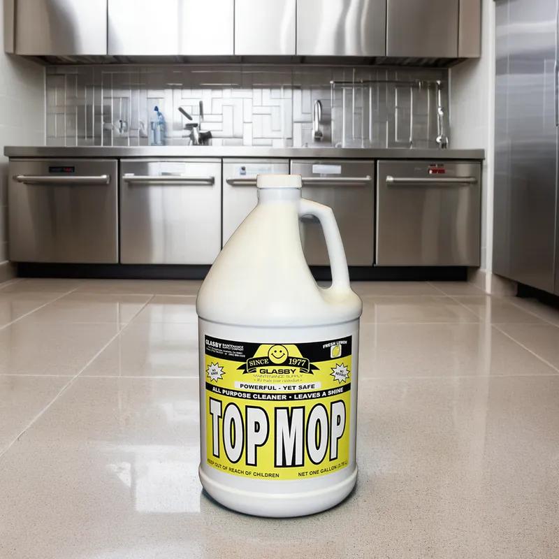 Lemon Damp Mop Floor Neutralizer 1 GAL Liquid 4/Case