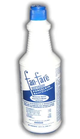 Fanfare Toilet Bowl Cleaner 1 QT 12/Case