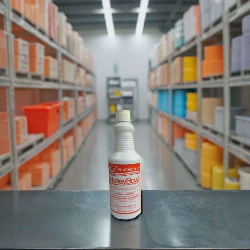 Honey Bowl Toilet Bowl Cleaner 1 QT Acidic 12/Case