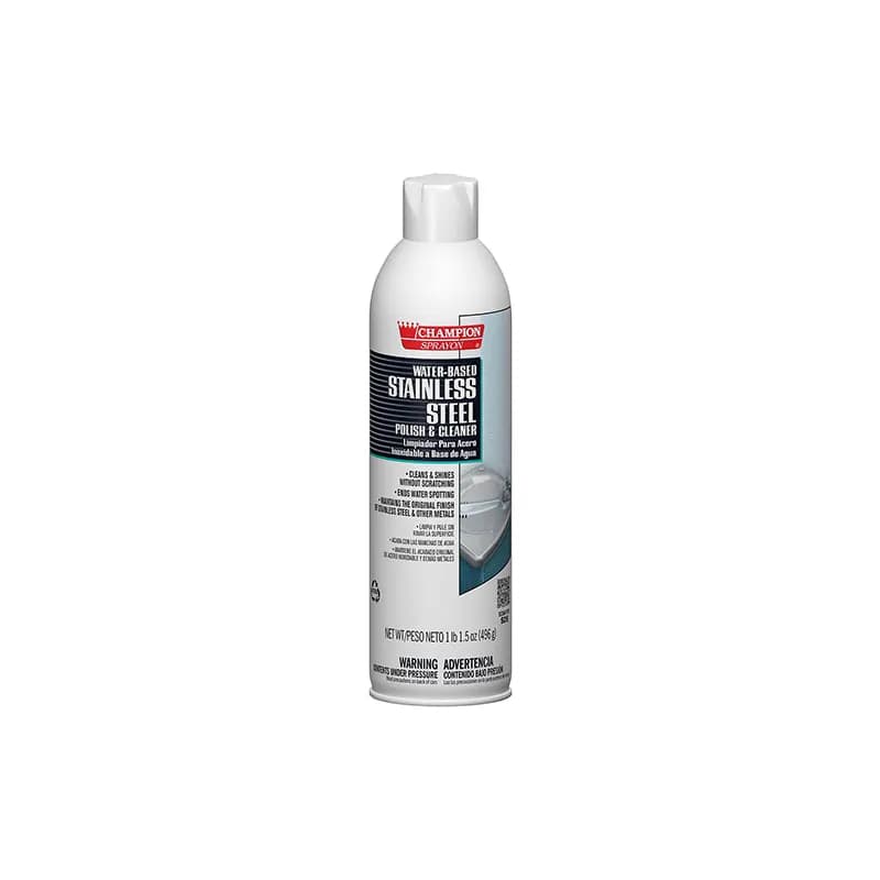 Champion Sprayon® Stainless Steel Cleaner & Polish 17.5 OZ Water-Based 12/Case
