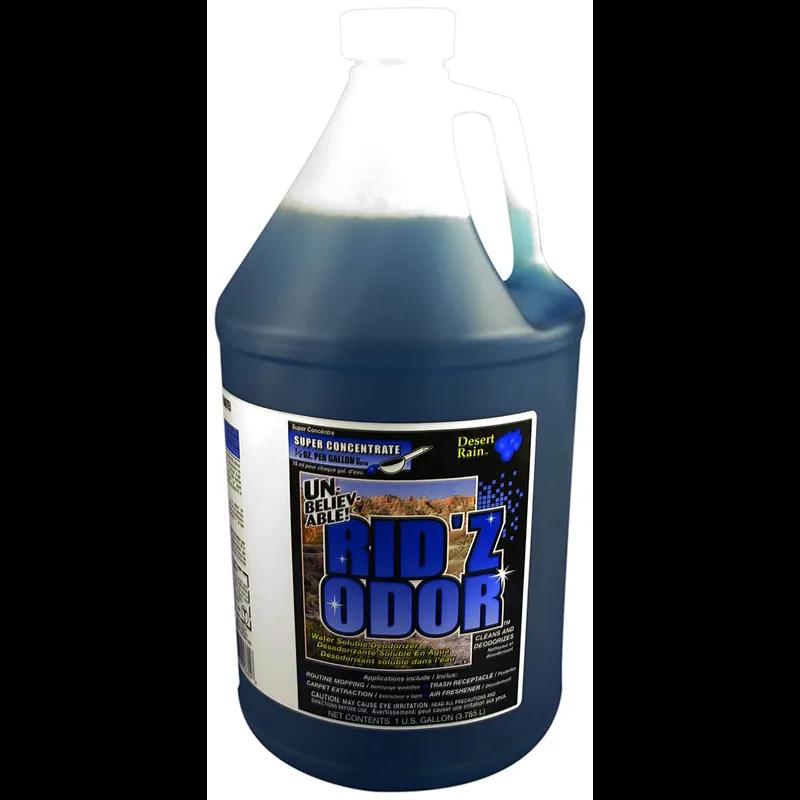 Deodorizer Desert Rain Blue Liquid 1 GAL 4/Case