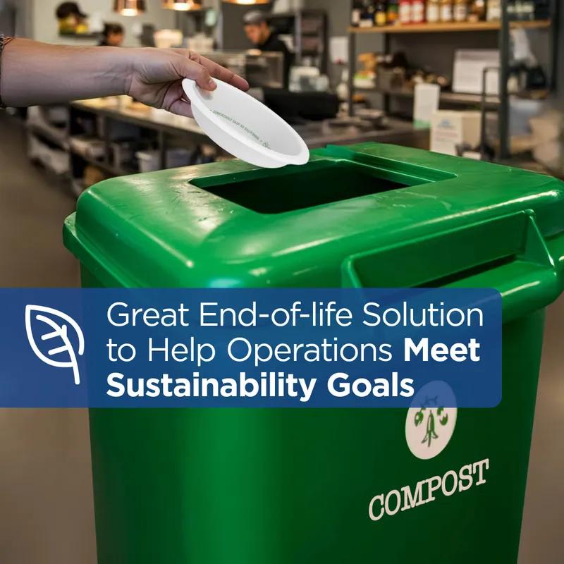 Dixie® Ultra Bowl 12 OZ Paper White Heavy 1000/Case