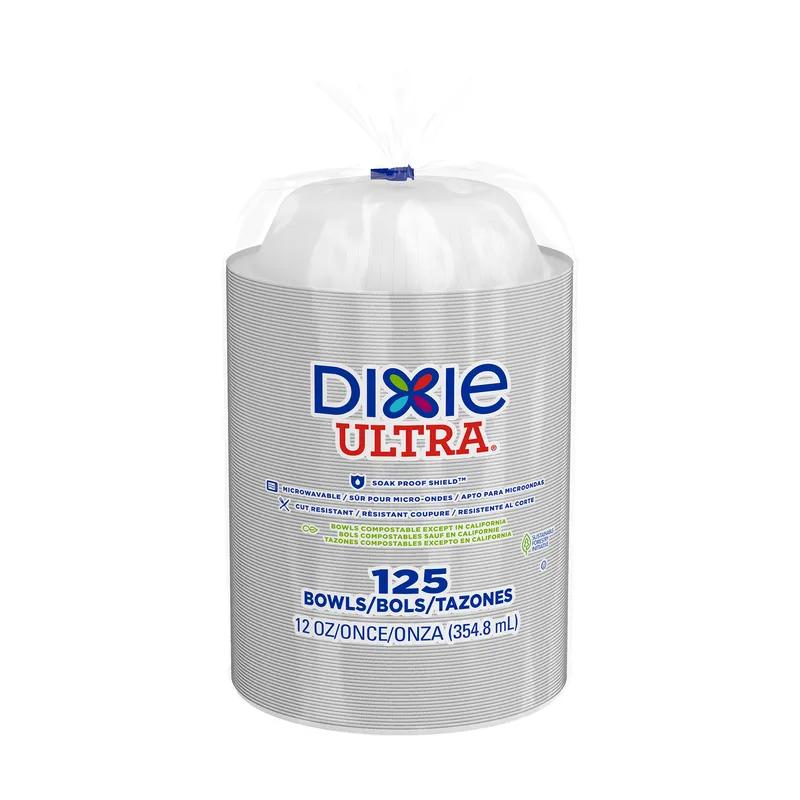 Dixie® Ultra Bowl 12 OZ Paper White Heavy 1000/Case