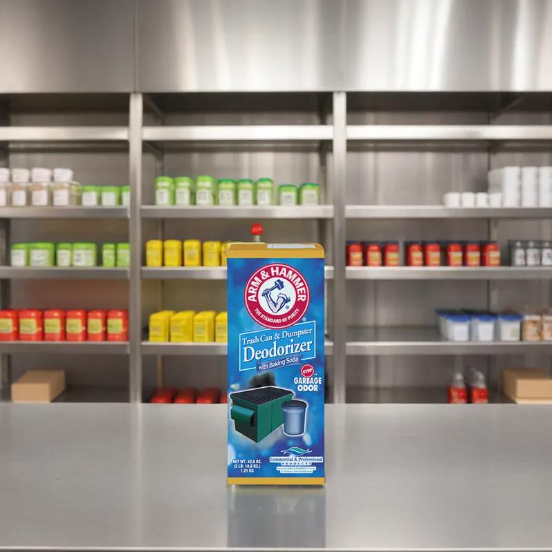 Arm & Hammer Dumpster & Trash Deodorant Original Scent Powder 2.663 LB 9/Case