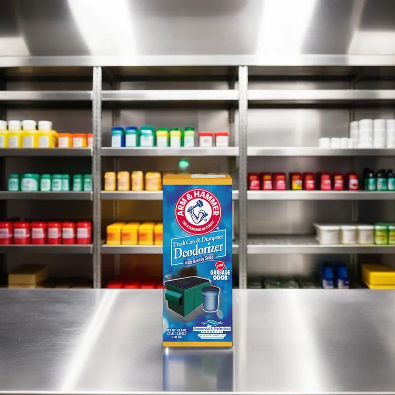 Arm & Hammer Dumpster & Trash Deodorant Original Scent Powder 2.663 LB 9/Case