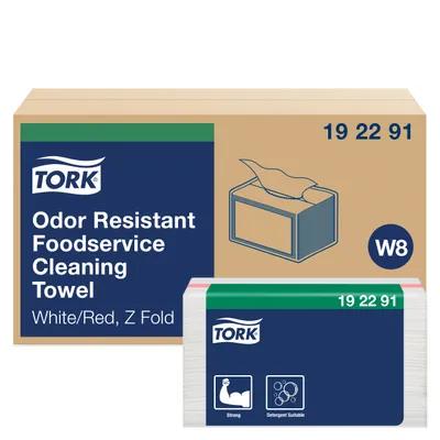 Tork Cleaning Towel 14.75X11.75 IN 1PLY Cloth White Multifold Z Refill 50 Count/Pack 4 Packs/Case 200 Count/Case