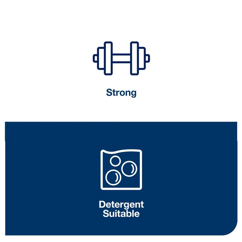 Tork Cleaning Towel 14.75X11.75 IN 1PLY Cloth White Multifold Z Refill 50 Count/Pack 4 Packs/Case 200 Count/Case