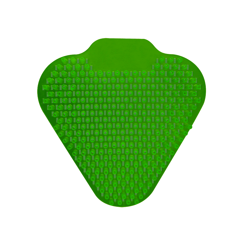 Urinal Screen Green Apple Anti-Splash 30-Day Air Care System Premium 10/Box