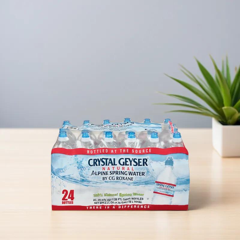 Water 750 mL Clear 24/Case