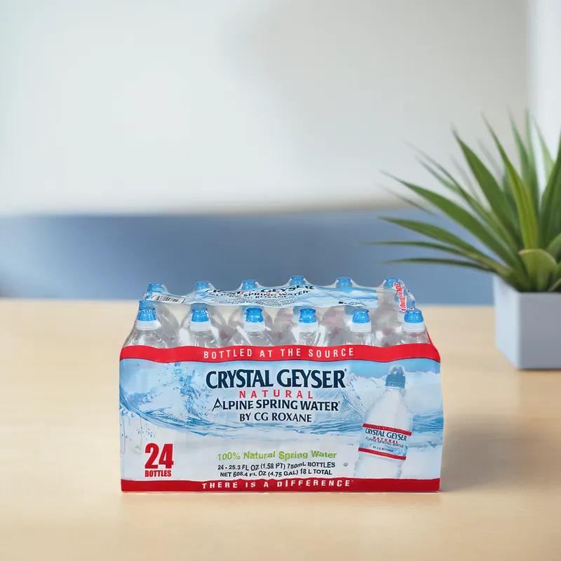 Water 750 mL Clear 24/Case