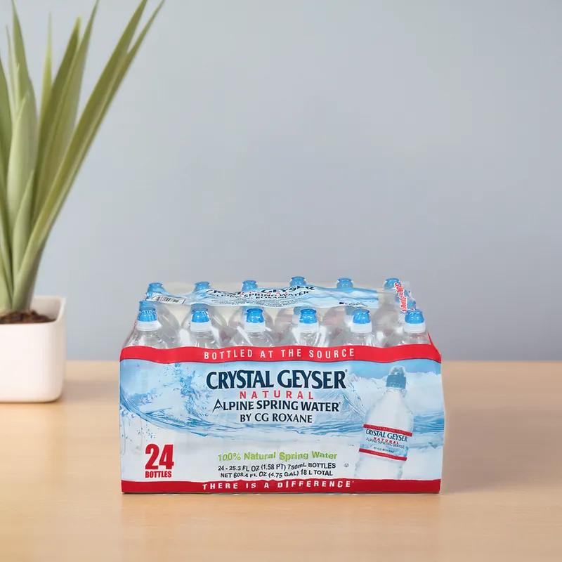 Water 750 mL Clear 24/Case