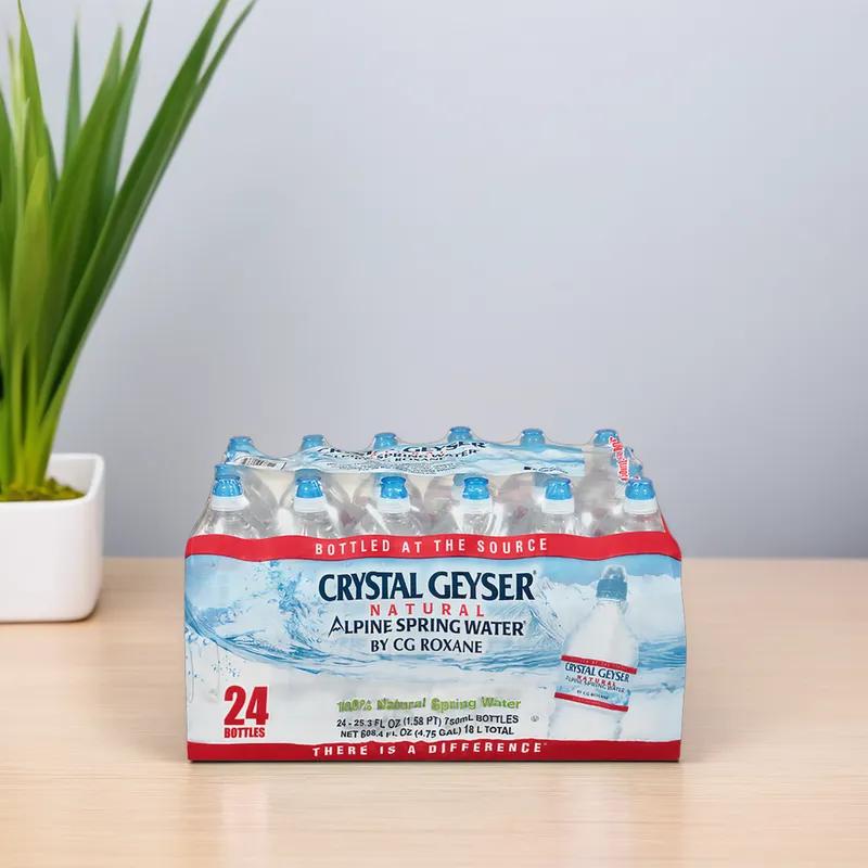 Water 750 mL Clear 24/Case