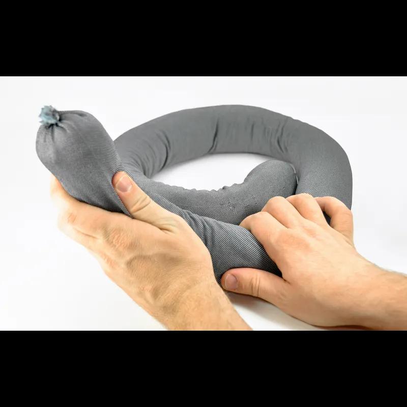 Absorbent Sock 4X3 IN 44 GAL Gray 40/Case