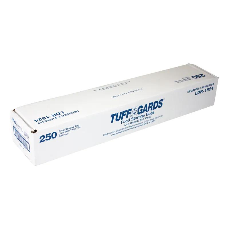 Tuffgards® Bag 18X24 IN LDPE 0.6MIL Clear 250/Case