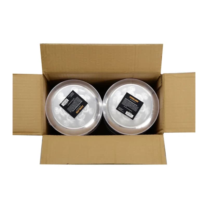 Plate 6.25 IN Plastic Clear Round 240/Case