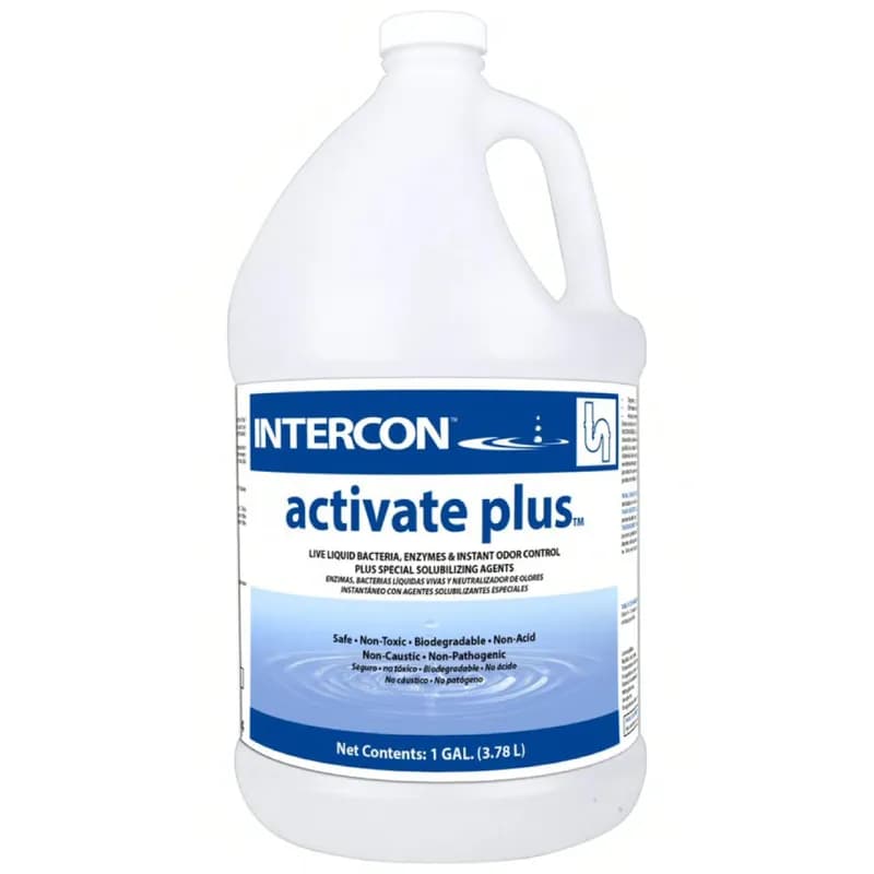Activate Plus Pleasant Scent Drain Cleaner Grease Trap Treatment 1 GAL Concentrate Non-Acid 4/Case