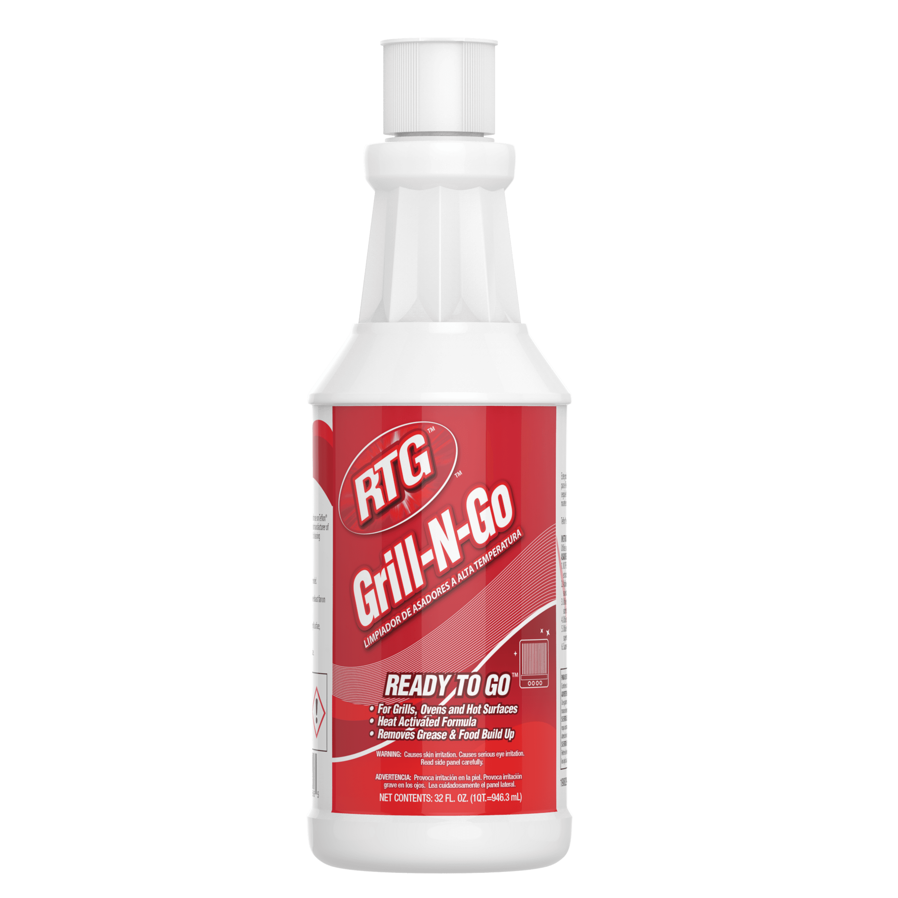 RTG Ready To Go Grill-N-Go Grill Cleaner 32 OZ High Temperature 6/Case