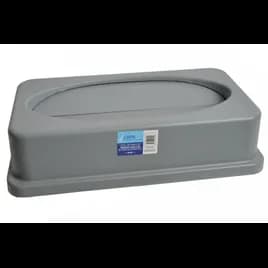 Lid 23 GAL Gray Rectangle Swing Top 1/Each