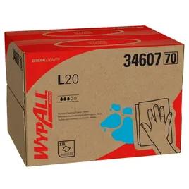 WypAll® L20 Cleaning Wipe Unfolded: 11.1X11.6 IN 2 Paper White 176/Case