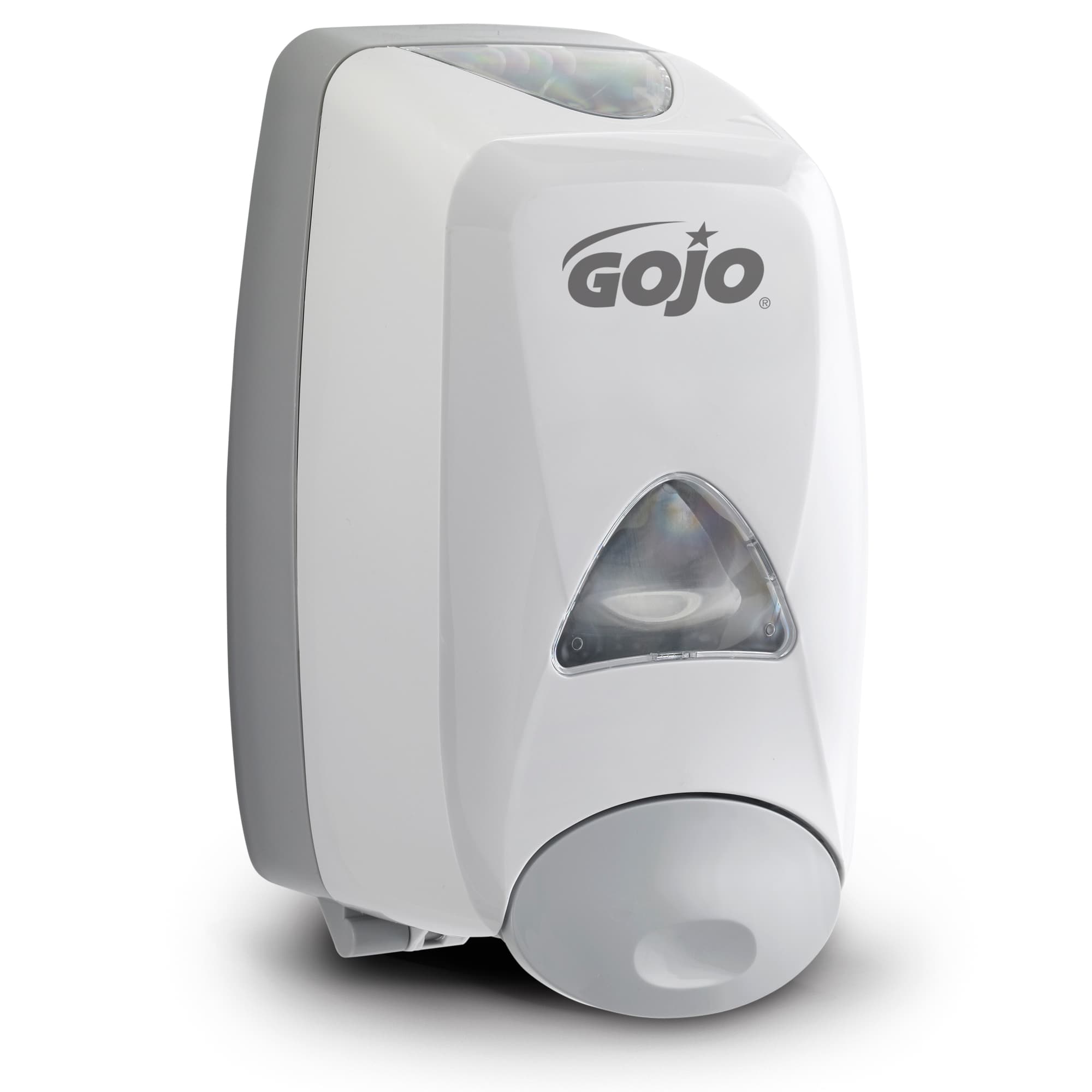 GOJO® Soap Dispenser 1250 mL 4.684X6.5X11.659 IN Dove Gray ABS Wall Mount Push Lever Lockable For FMX-12 6/Case