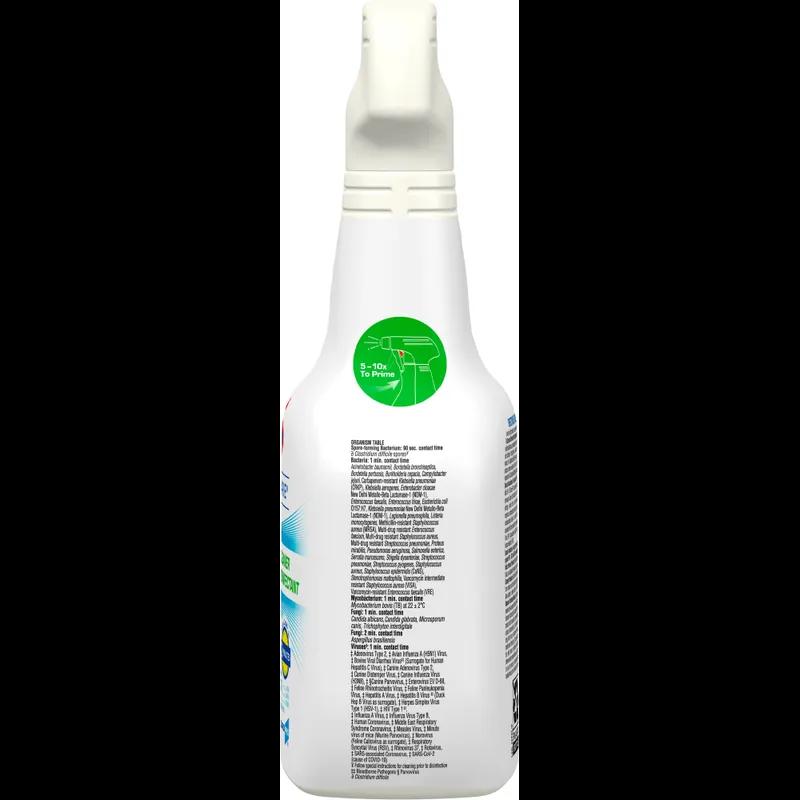 Clorox Healthcare® Fuzion® Unscented One-Step Disinfectant 32 FLOZ Multi Surface RTU Antibacterial 9/Case