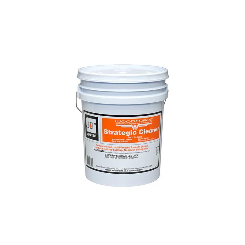 WOODFORCE® Strategic Cleaner Floor Wood 5 GAL Alkaline Liquid 1/Case