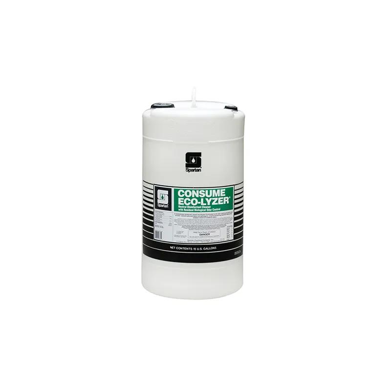 Consume Eco-Lyzer® Floral Cleaner & Deodorizer Disinfectant Cleaner 15 GAL Neutral Concentrate Quat 1/Drum