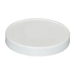 Cap PET White For Bottle Straight Ribbed Screw Top 216/Case