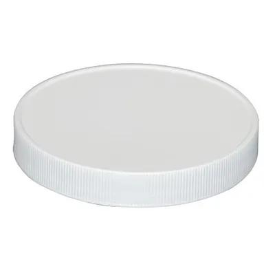 Cap PET White For Bottle Straight Ribbed Screw Top 216/Case