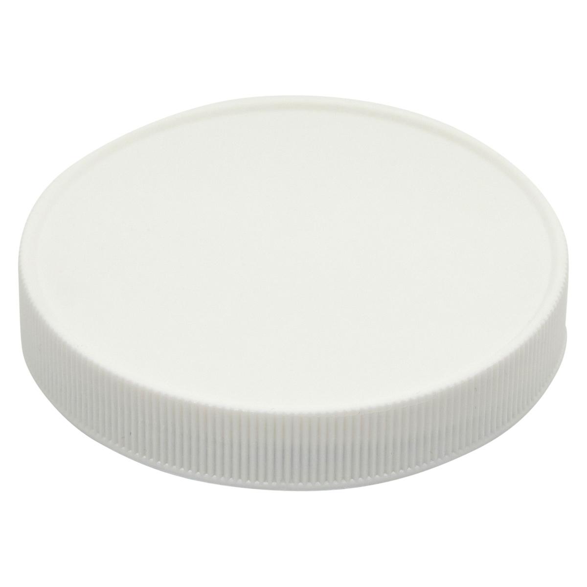 Cap PET White For Bottle Straight Ribbed Screw Top 580/Case