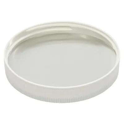 Cap PET White For Bottle Straight Ribbed Screw Top 580/Case