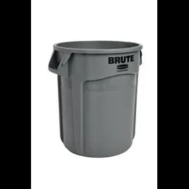 Brute® 1-Stream Trash Can 19.4X22.5X22.9 IN 20 GAL 80 QT Gray Resin Food Safe 1/Each