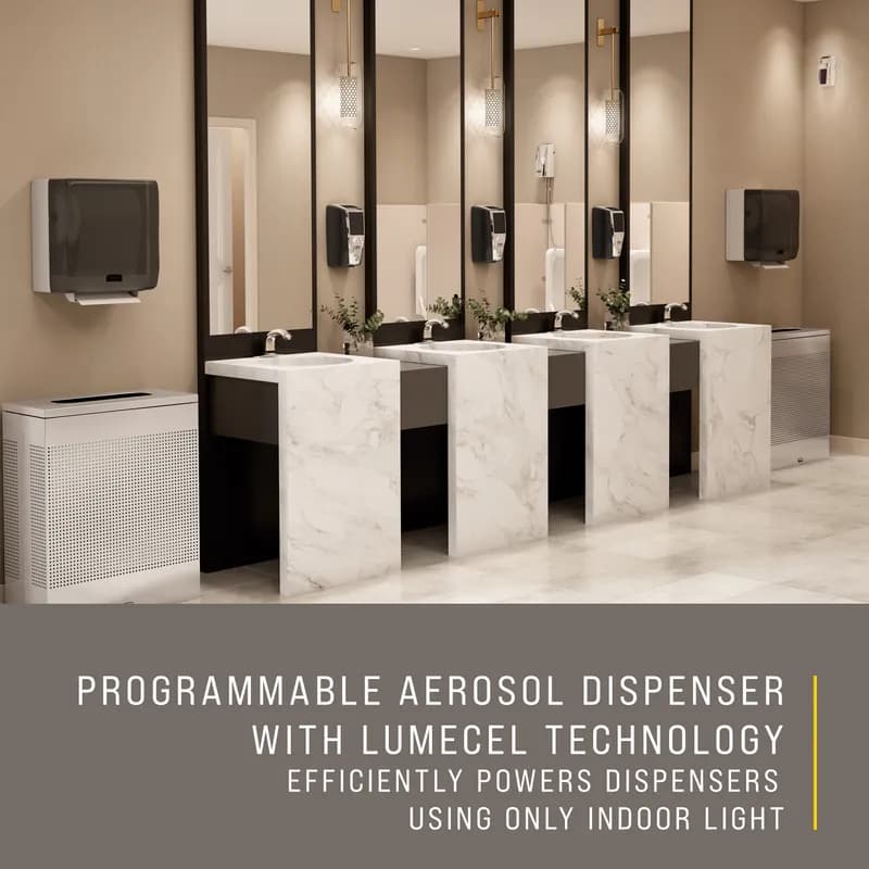 Microburst® 3000 Air Freshener Dispenser White Plastic 4.75X8.00 IN 6/Case