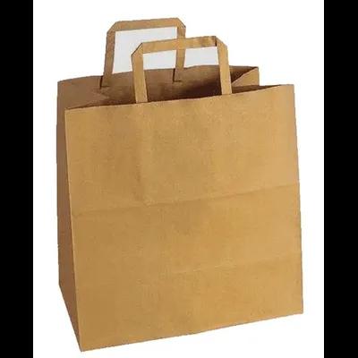 Shopper Bag 12X7X12 IN Paper Brown Gusset With Handle 250/Case