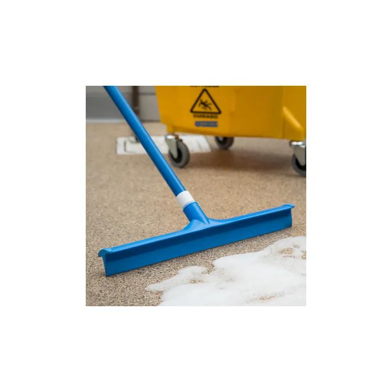 Sparta® Squeegee & Handle Rubber PP Blue Single Blade Straight Kit With 20IN Head 1/Pack