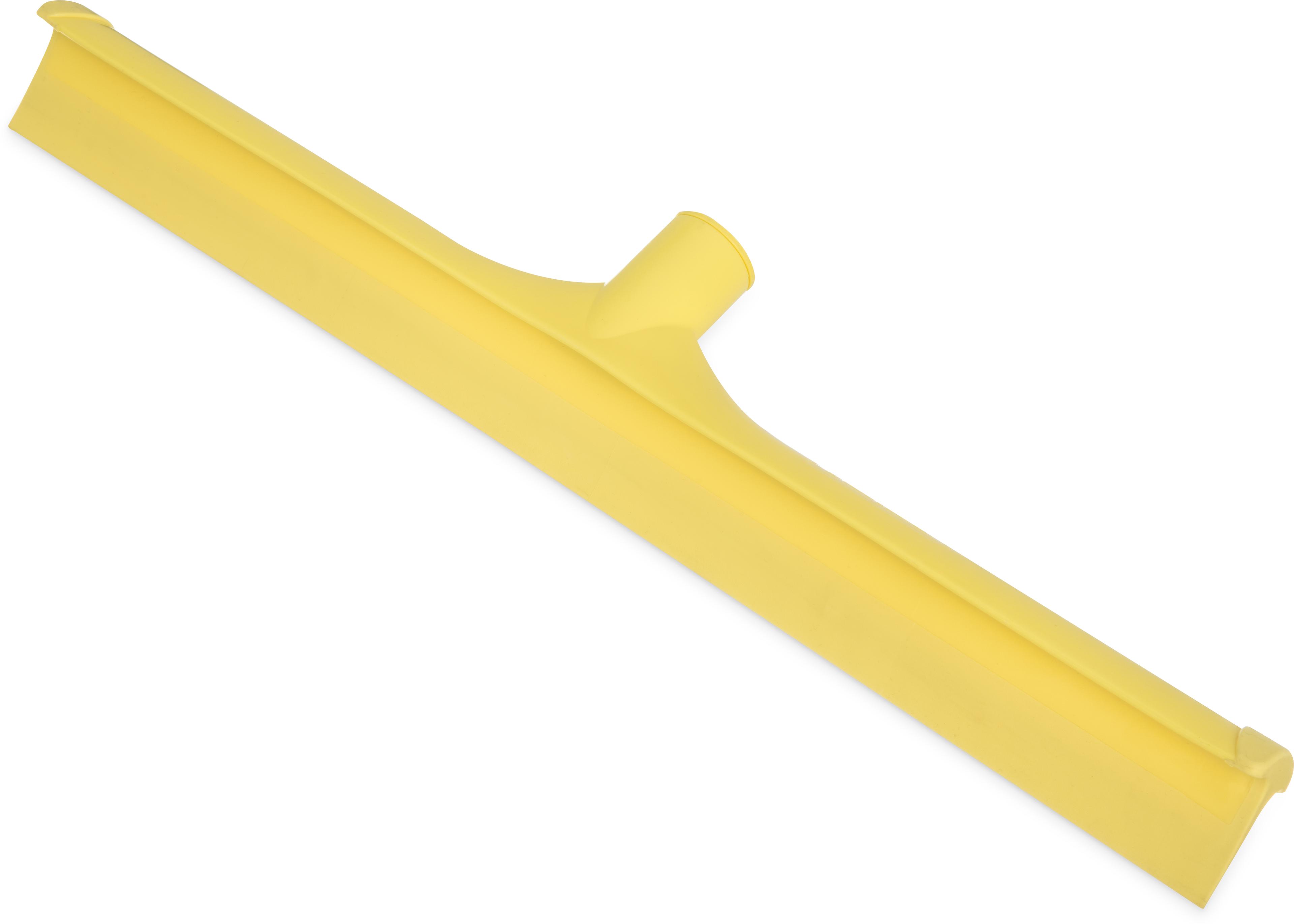 Sparta® Squeegee & Handle Rubber PP Yellow Single Blade Straight Kit With 20IN Head 1/Pack