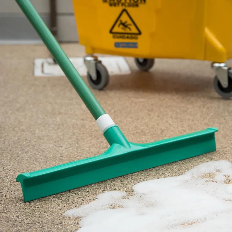 Sparta® Squeegee & Handle Rubber PP Green Single Blade Straight Kit With 20IN Head 1/Pack