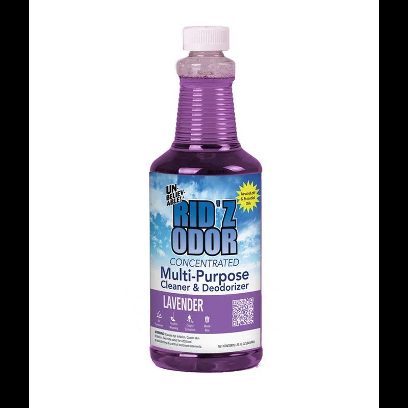 Deodorizer Lavender Purple Liquid 32 FLOZ 12/Case