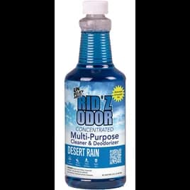Deodorizer Desert Rain Blue Liquid 32 FLOZ 12/Case