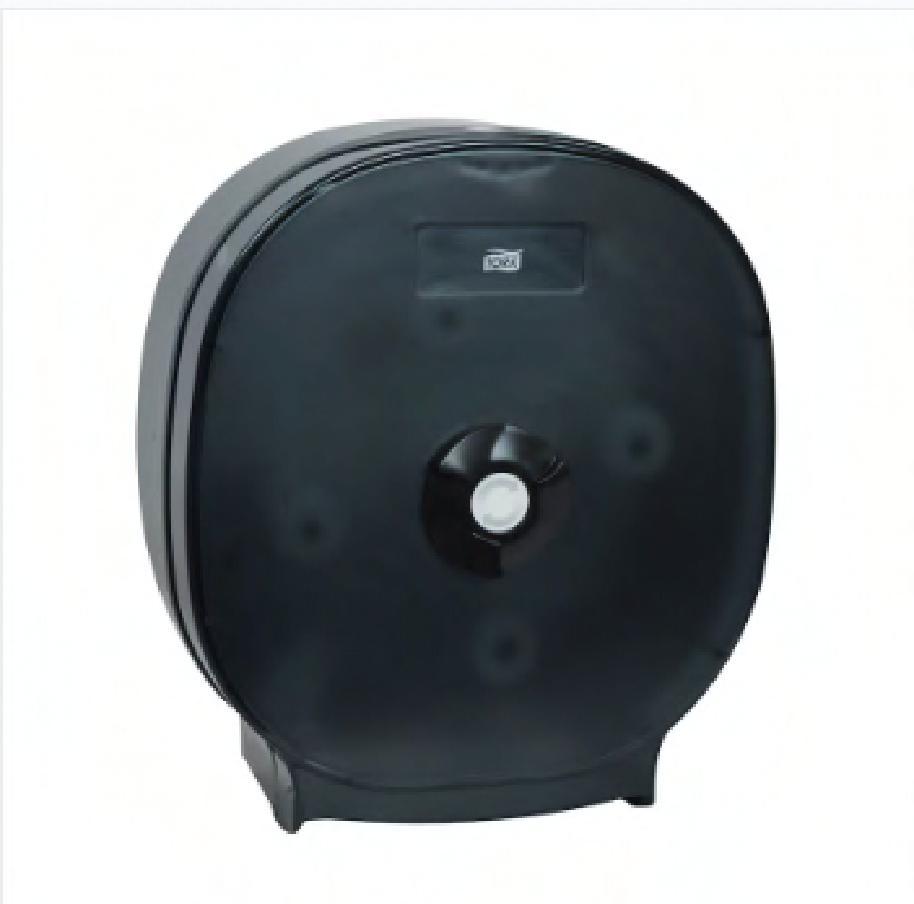 Tork Toilet Paper Dispenser T34 6X15X13.2 IN Plastic Black 4-Roll High Capacity Universal 1/Each