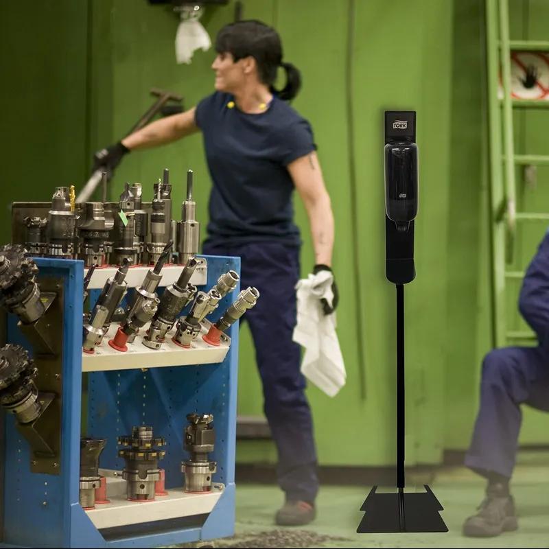 Tork Dispenser Floor Stand Black Metal 1/Each