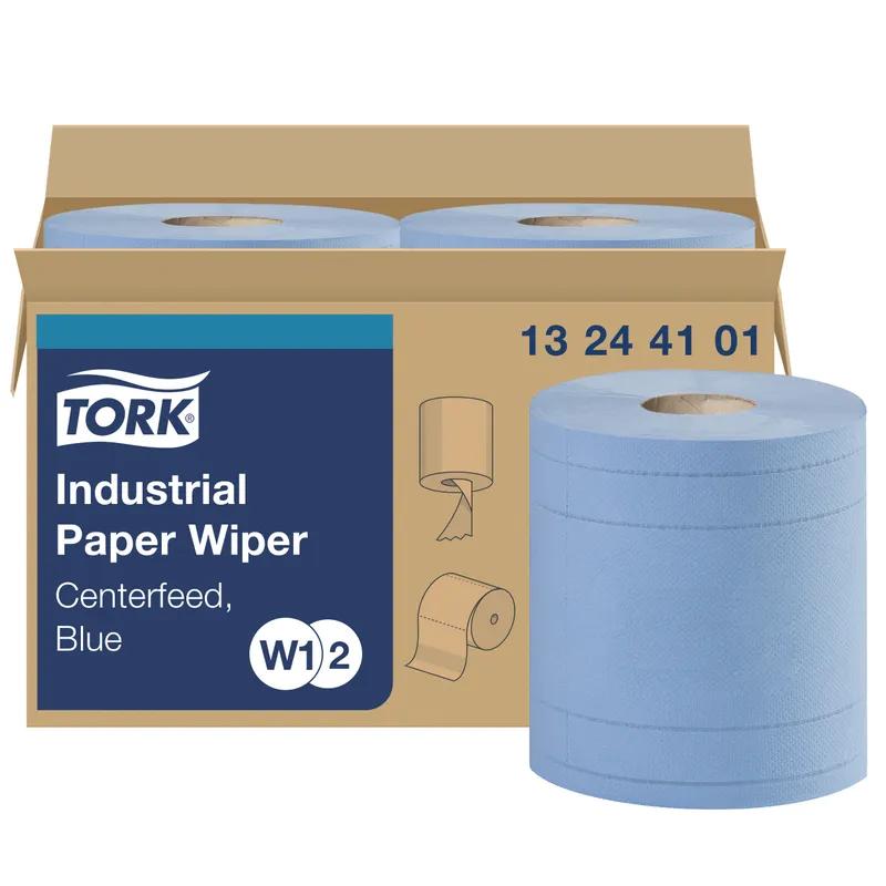 Tork Cleaning Wipe 15.75X11 IN 492.188 FT Paper Blue Centerpull Refill 375 Sheets/Roll 2 Rolls/Case 750 Sheets/Case