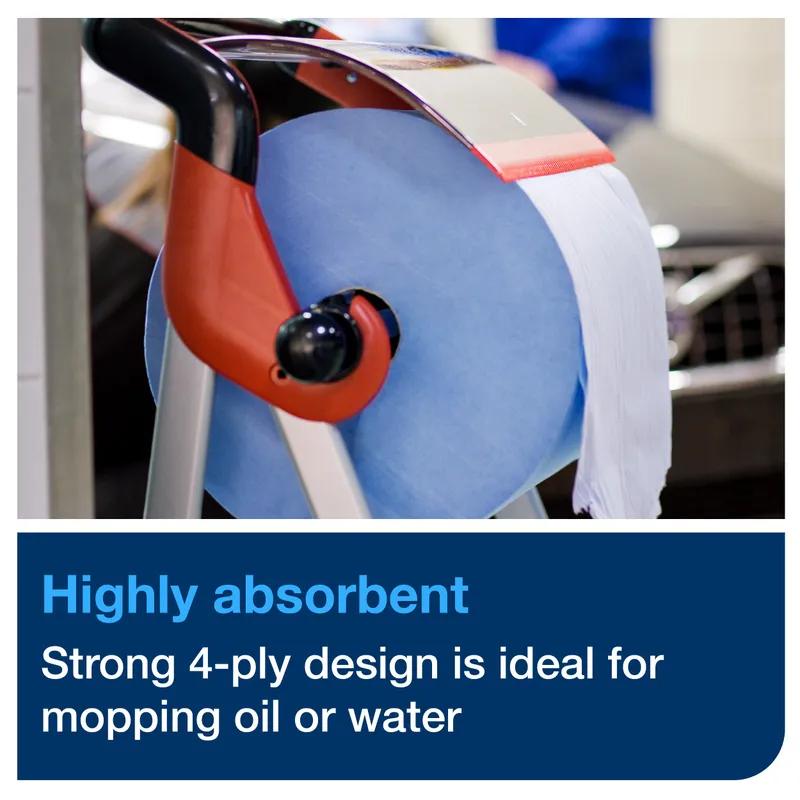 Tork Cleaning Wipe 15.75X11 IN 492.188 FT Paper Blue Centerpull Refill 375 Sheets/Roll 2 Rolls/Case 750 Sheets/Case