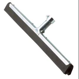 Floor Squeegee 18 IN Steel Alloy Rubber Moss Black 12 Count/Case