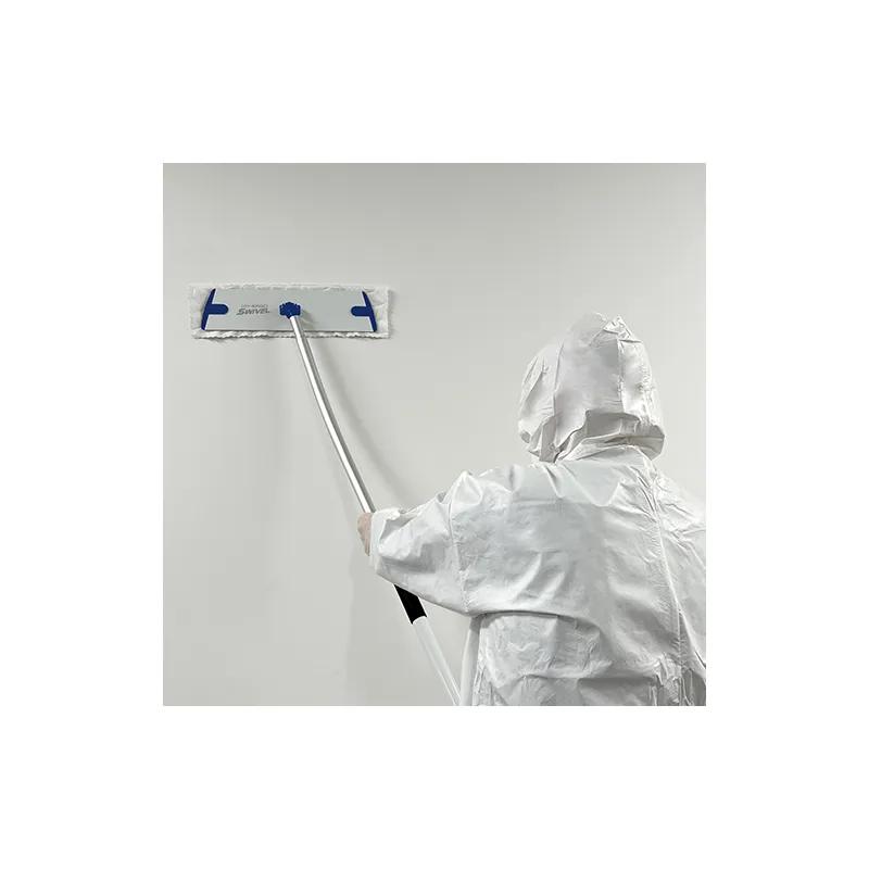 Sphergo Swivel Mopping Kit Includes: (1) Extension Pole, (1) Base, (24) Virtu-Clean® Pads 1/Pack