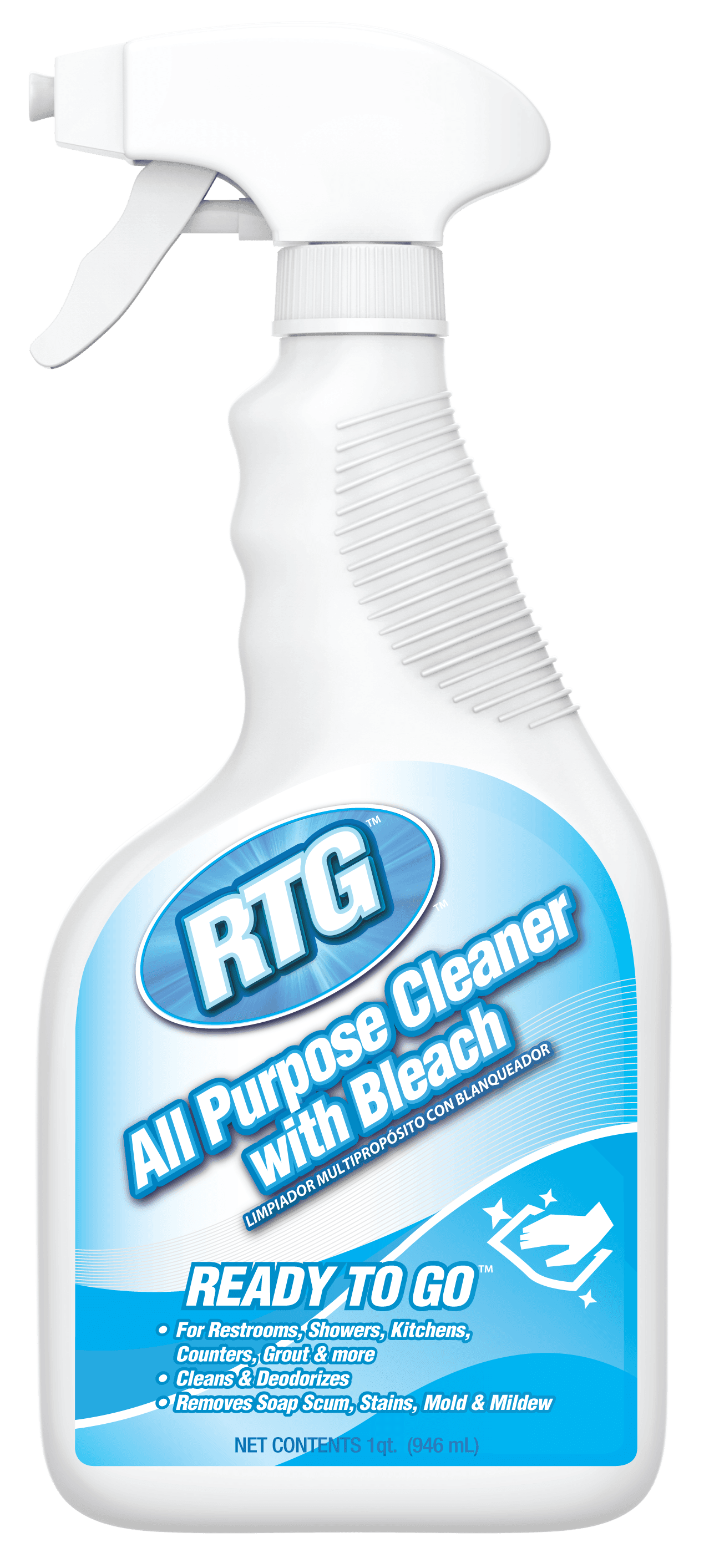 RTG Ready To Go All Purpose Cleaner 34 OZ Liquid 6/Case