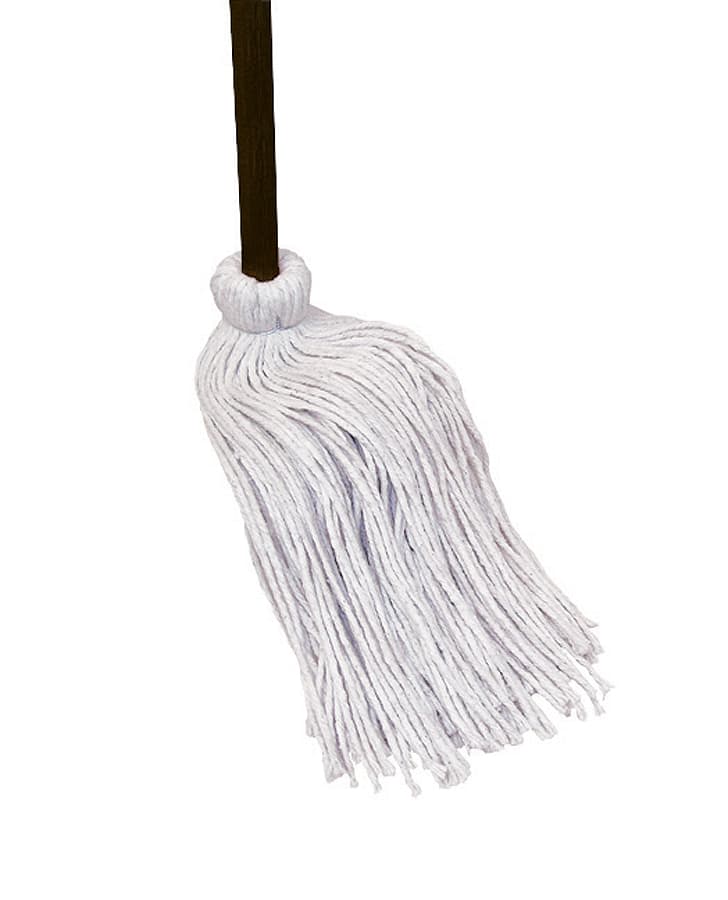 O-Cedar® Deck Mop #32 54IN White Rayon Wood 4PLY 6/Case