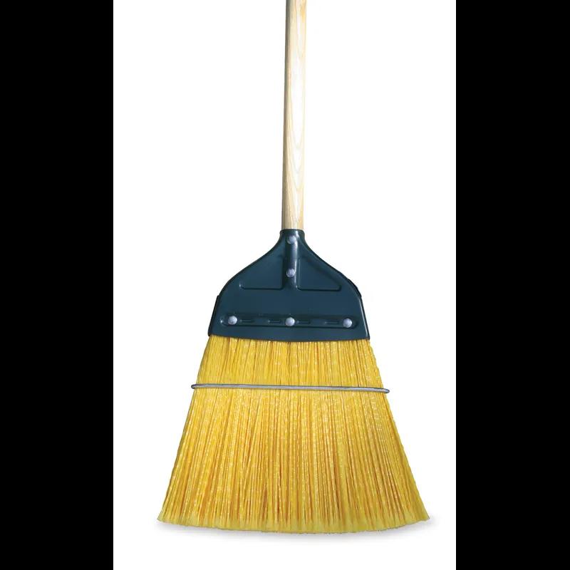O-Cedar® Industrial Broom 40X7 IN Yellow PP Wood Flagged 1/Each