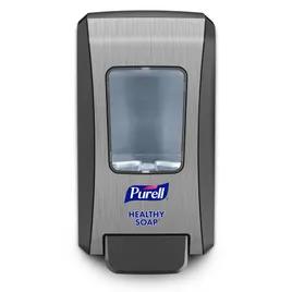 Purell® Soap Dispenser 2000 mL Graphite Wall Mount Push Lever High Capacity Viewing Window Lockable For FMX-20 6/Case