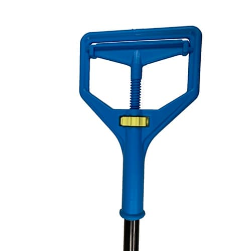 Impact® Mop Handle 64 IN Blue Black Fiberglass Plastic Janitor Style 12 Count/Case